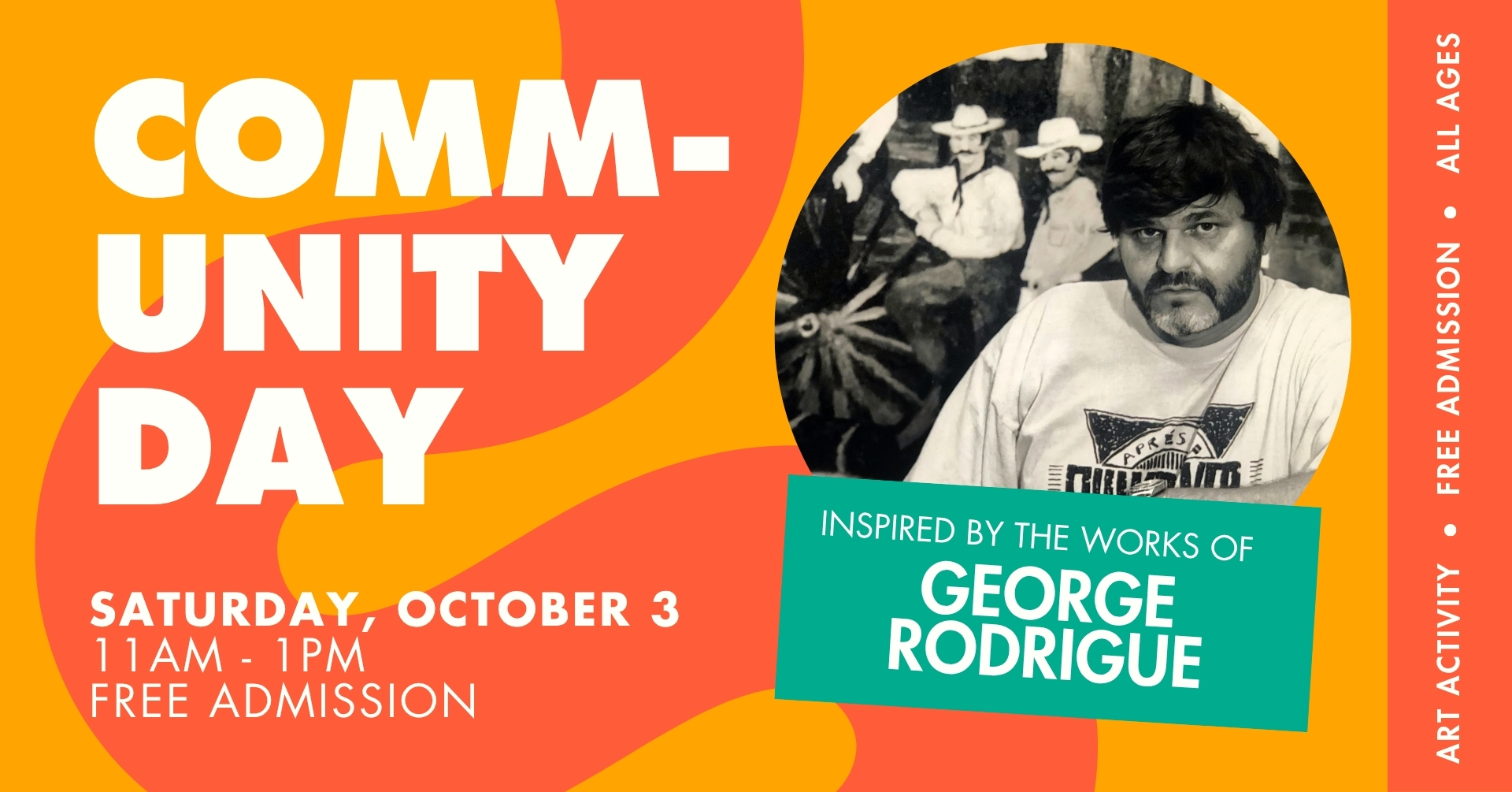 Flyer for The Bayou Collection: Community Day — WAMA