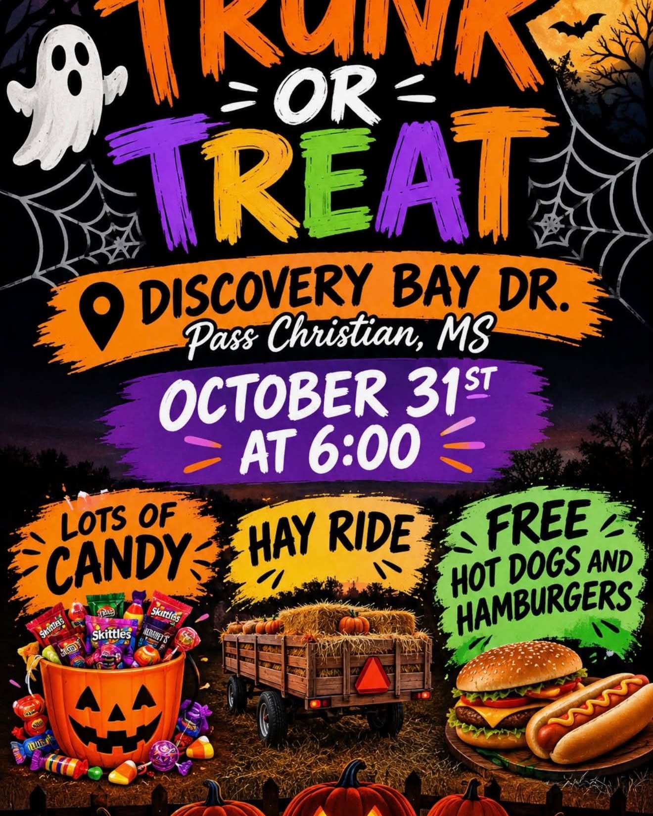 Flyer for Trunk or Treat 2026